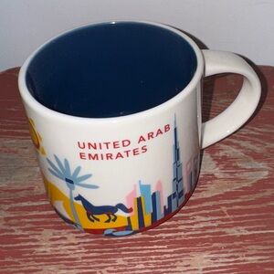 NEW STARBUCKS You Are Here Coffee Mug United Arab Emirates 2019 Burj Khalifa